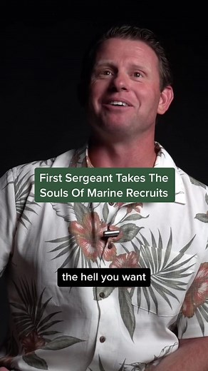 Marine Boot Camp Stories: First Sergeant Be Like