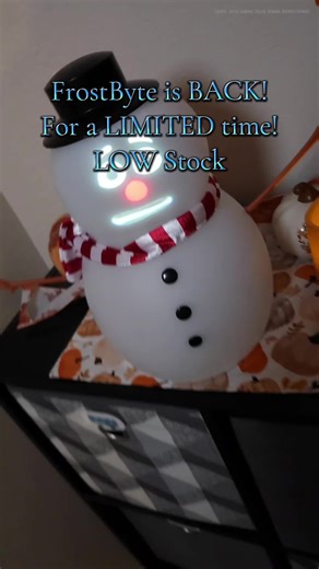 FrostByte, the Singing Snowman, Talking Snowman, Animated Snowman is BACK!! #FrostByte #TalkingSnowman #SingingSnowman #AnimatedSnowman #TikTokShopBlackFriday