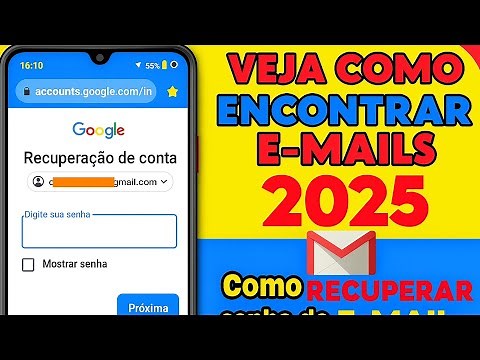COMO RECUPERAR ( e-mail ) PERDIDO E RECUPERAR SENHAS [ passo a passo ]
