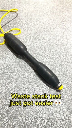 Stepping up our game in waste stack testing 👀 Check out the Cherne MS2 Long Test ball, featuring a 2-stage design for streamlined testing 🙌 Sizes available: 2"-3", 3"-4", and 4"-6" | Oatey