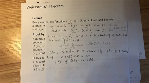 数学分析，第二讲（Mathematical Analysis, 2nd Class, MTH125@XJTLU, 2020）