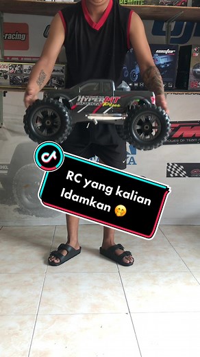 Review RC Monster Truck Nitro Engine 1/8 Big Size