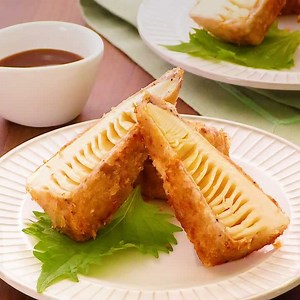 揚げずにサクっと♪ たけのこ肉巻きフライのレシピ動画・作り方 | デリッシュキッチン