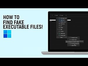 How to Find fake Executable Files on Windows