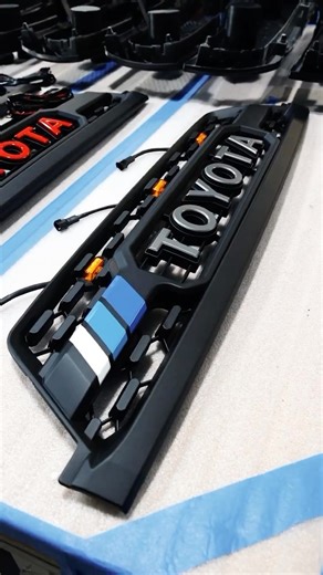The options are endless😎 Customize your Toyota today with new grille🤙 #toyota4runner #3rdgen4runner #3rdgen4runnermafia #4runner #4runnernation #5thgen4runner #toyotatacoma #tacoma #4runneroffroad #overland #4runneraccessories #4runnermods #tacomamods #team4runner #trailsandtrucks #4runnerlifestyle #toyotausa #toyotahilux #offroad #overland #1stgentacoma | SRQ Fabrications