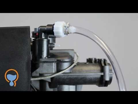 Fleck 7000SXT Water Softener Drain Line Connection