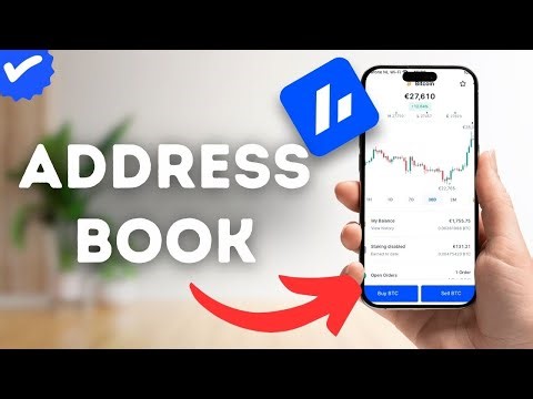 How To Set Up Address Book On BitVavo?