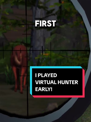 A proper hunting simulator is finally coming to VR. 🦌🌲 Virtual Hunter drops in May on Quest and PSVR2. It took me 4 shots, but we got the first deer down. Should I make this a full series? 👇 #virtualhunter #vrgaming #quest3 #psvr2 #huntinggame