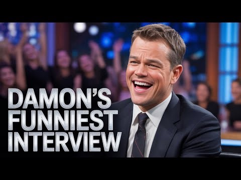 MATT Damon's FUNNIEST Interviews!