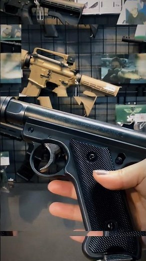 レトロな魅力スタームルガーMk1 #サバイバルゲーム #サバゲー #エアガン #ミリタリー #Airsoft #marushin #スタームルガー