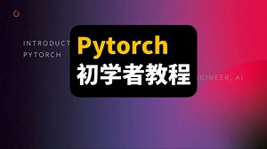 Pytorch初学者教程 | Pytorch Beginner Series