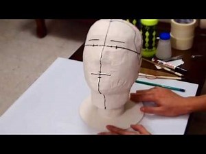 DIY Manikin / Mannequin Head Form Part 3 - Your Actual Head Size