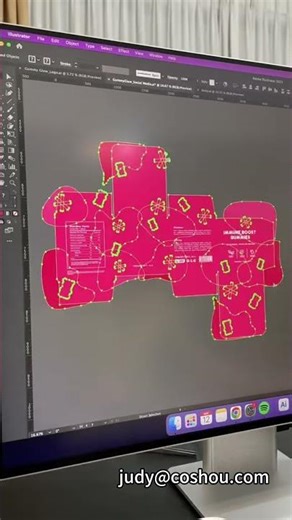 Paper box design process—from concept and structure to finished custom packaging.