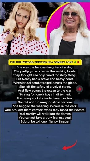 +Nancy Sinatra's Brave Secret #Shorts #respect #kindness #news