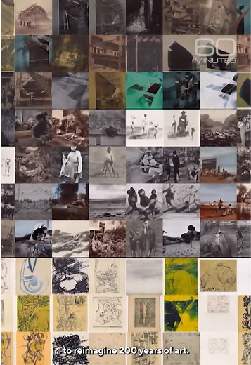 Studies have found that typically museum visitors spend about 28 seconds looking at great works of art. But for “Unsupervised,” an AI-created installation, the average was 38 minutes, says creator Refik Anadol. “Unsupervised” is a 24-foot-high installation that filled the lobby of the Museum of Modern Art in New York. “I think people found it deeply satisfying,” says Glenn Lowry, who was MoMA's director at the time of the exhibit. He calls the piece an “utter extraordinary hit.” #moma #artmuseum