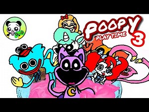 【ポピープレイタイム3】ハギーワギーが出てくるゲームのキャラクターたちをイラストで紹介★poppy playtime3/characters/Illustratoration