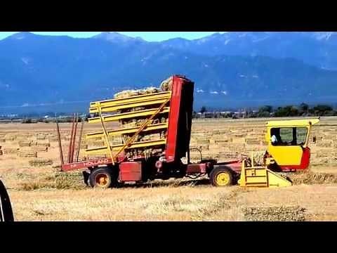 Self-Propelled Hay Bale Wagon