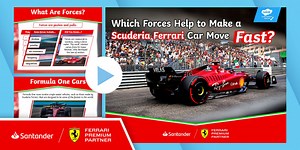 Scuderia Ferrari F1: Which Forces Help to Make a Ferrari Car Move Fast? [Ages 7-11]