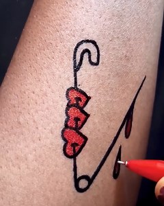 1.2M views · 3.7K reactions | A mini tattoo idea! | Simple ideas | Facebook