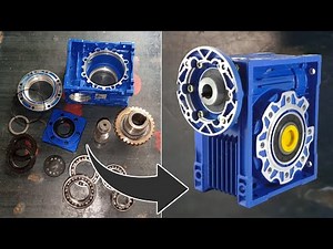 Assembly Process Of Italy Worm Gearbox #wormgear #wormgearbox