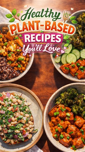 Healthy plant-based recipes you’ll love: falafel, buffalo tofu, Buddha bowls & sweet potato meals