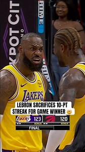 LEBRON PASSES IT TO RUI FOR THE GAME WINNER WOW 😱🔥