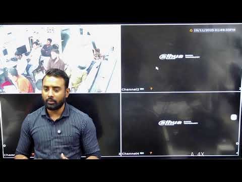 CCTV Camera Operator Training | Day 2 | Dahua / Hikvision / CP Plus | Skill Mumbai