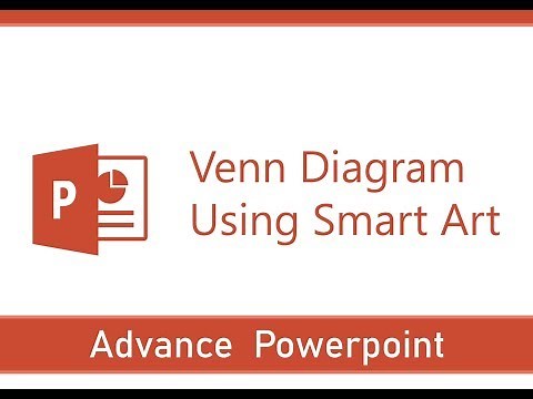 Learn How to Create Venn Diagram Using Smart Art PowerPoint | Learning Advance Powerpoint