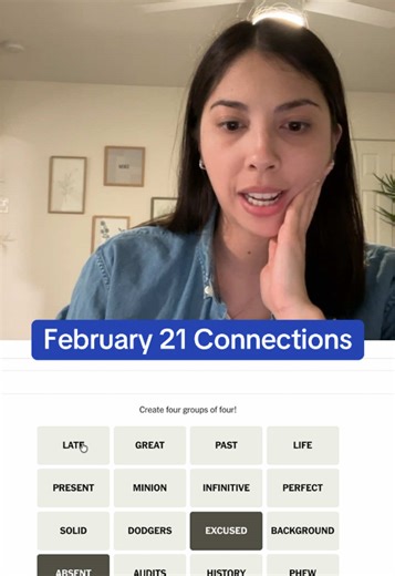 This wasn’t too bad today #connections #nytconnections #nytgames #connectionsgame #wordgame