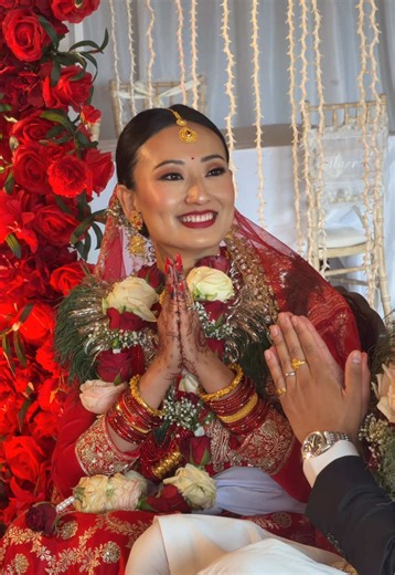 Timeless Nepali Bride: A Beautiful Wedding Moment