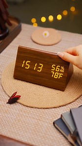 （https://temalee02.com/product/triangular-led-wooden-clock.html） Meet the future of timekeeping. Our Triangular LED Wooden Clock blends natural warmth with modern tech. Its minimalist geometric design makes a stunning statement on any wall. Clear LED display, silent operation. Unique decor for the modern home. #TriangularClock #LEDWoodenClock #ModernDecor #GeometricDesign #MinimalistClock #SmartHome #WoodenTech #UniqueWallDecor | Maura Max Bentley-Murphy