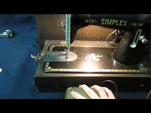 "Simplex" Sewing Machine @ gronlineauction.com (49525)