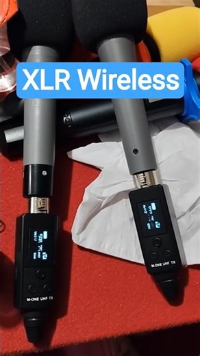 XLR wireless Mic system