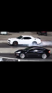 131K views · 634 reactions | Tesla Model 3 vs Hellcat & Corvette C8 – Drag Race Showdown #TeslaModel3 #Hellcat #CorvetteC8 #DragRace #MuscleVsEV #CarBattle | Wheels | Facebook