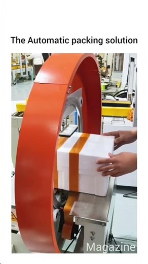 Automatic packing solution. #automatic #packaging #technology #robotics #automation #manufacturing