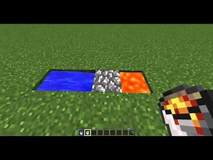 Simple Cobblestone Generator Tutorial - Minecraft