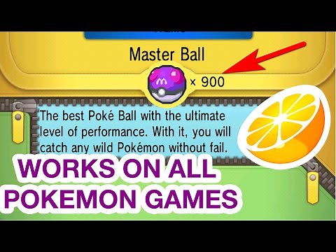 How to get 900 MASTER BALLS in ALL Pokemon games in Citra