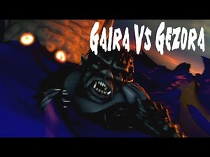 Gaira Vs. Gezora [Toho SFM Animation]