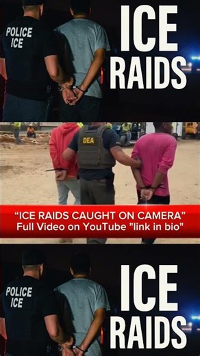 ICE Raids Caught on Camera 🚨 | FULL VIDEO ON PAGE