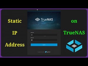 TrueNAS - Part 1 - How to Configure A Static IP Address on TrueNAS