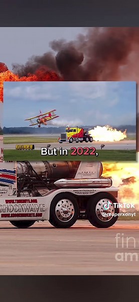 Semi Truck Powered by Jet Engines Sets Speed Record