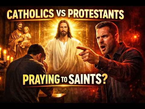 The Intercession of Saints Explained (Catholics vs Protestants) | Do Catholics Worship Saints?