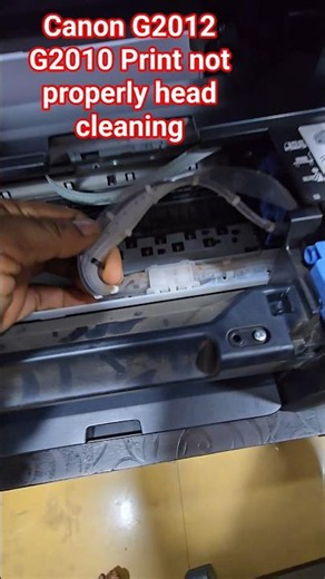Canon G2012 G2010 Print not properly head cleaning#canon #services #printersupportsoftware