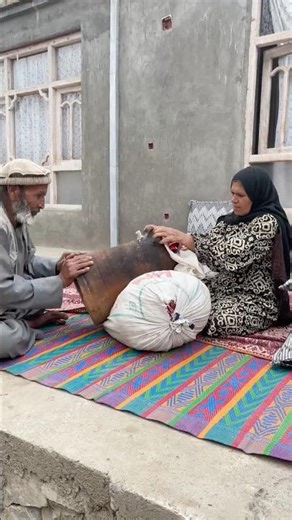 Traditional Butter Making Process.