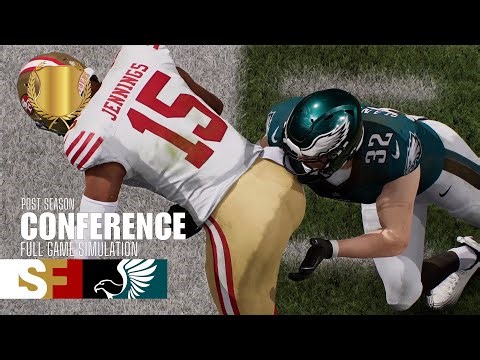 49ers vs. Eagles | 2025-26 NFC Championship | Madden NFL 26 Simulation
