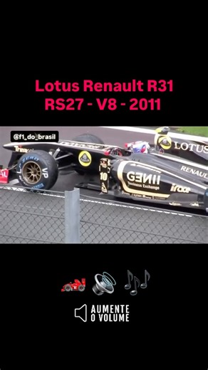 Automobilismo F1 | O Renault R31 foi o modelo de carro de corrida projetado pela equipe Lotus Renault GP para o Campeonato Mundial de Fórmula 1 de 2011 e... | Instagram