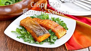 One of my favorite ways of preparing salmon. Super easy and yummy! Get recipe --> https://www.rotinrice.com/crispy-skin-turmeric-salmon/ | Malaysian Chinese Kitchen