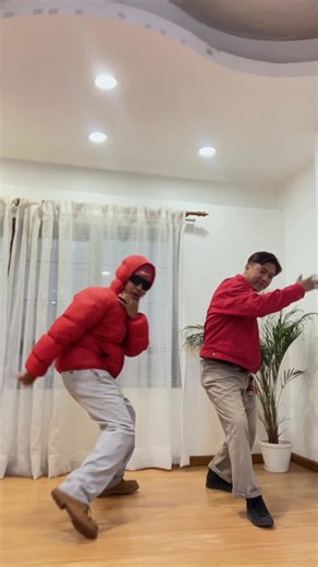 De Vibe on Instagram: "This duo didn't come to play 💣 Watch what happens off the floor too 📺 Full Christmas Special Episode On Youtube ✅ #devibenp #devibe #relove #chuntuchuntuchuntu"