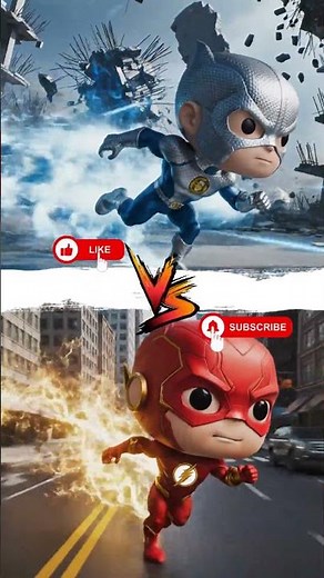 ⚡ The Flash Wally West VS Quicksilver 💨 Who wins? #shorts