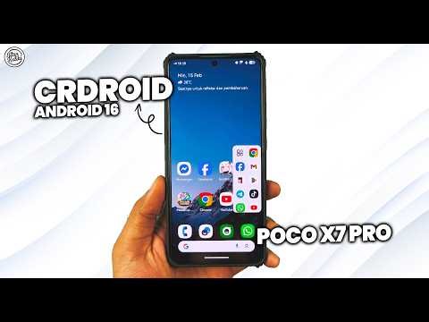 CRAZY! Review & Game Test CRDROID V12.5 Android 16 POCO X7 Pro - BEST GAMING CUSTOM ROM?